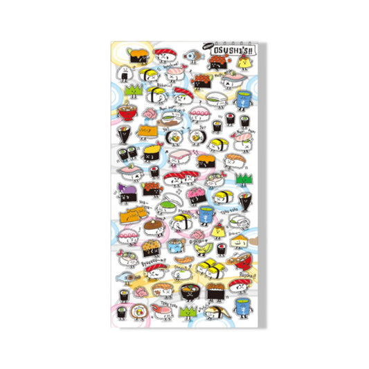 Planche de Stickers - Mind Wave seals - Oshushi's ! Omikuji