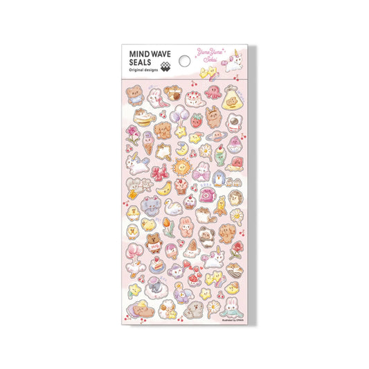 Planche de Stickers - Mind Wave seals - Yume Yume Sekai Omikuji