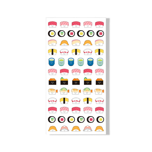 Planche de Stickers - Sushi Omikuji