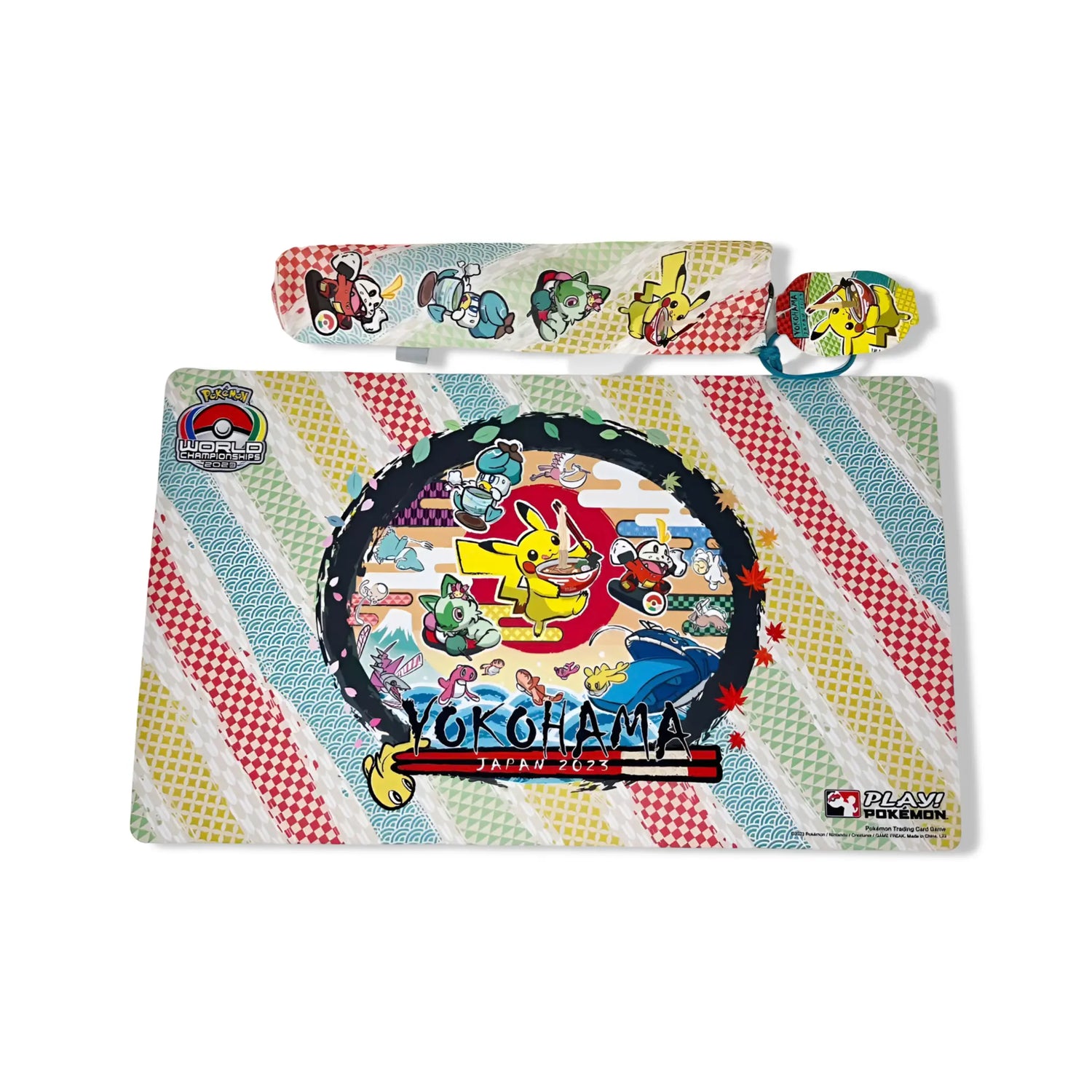 Playmat - World Champions Yokohama 2023 - Pikachu Omikuji