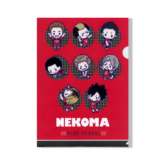 Pochette A4 Haikyu!! - Nekoma High School Omikuji