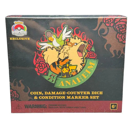 Pokémon - World Champions Anaheim 2025- Set de pièces et marqueurs - Arcanin - Omikuji