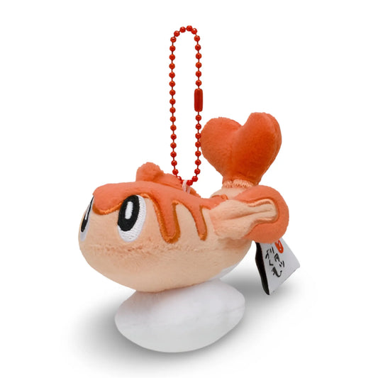 Porte-clé Peluche - “Dai Sushi! Sharitazu” (Forme Courbée) Omikuji