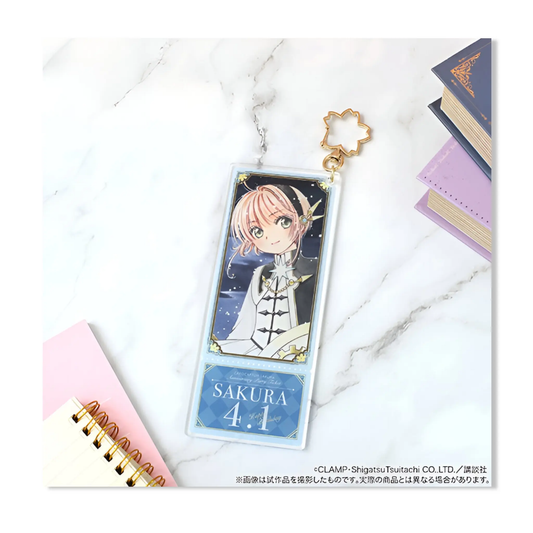 Porte-clés Acrylique - Cardcaptor Sakura - Bleu Omikuji