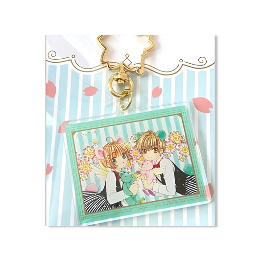 Porte-clés Acrylique - Cardcaptor Sakura - Sakura & Syaoran Omikuji