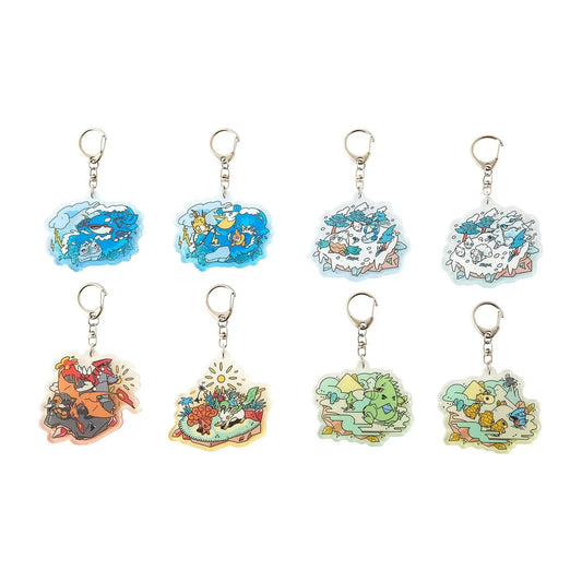 Porte-clés Acrylique OTENKI TEAM - Pokémon - Omikuji