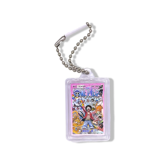 Porte-clés - Mini Manga One Piece Volume 62 - Édition Limitée 25e Anniversaire Omikuji