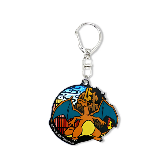 Porte-clés acrylique Dracaufeu de la série “Kirigami” ! Omikuji