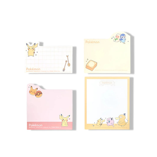 Post it - Pikachu & Tiplouf (Jaune) Omikuji