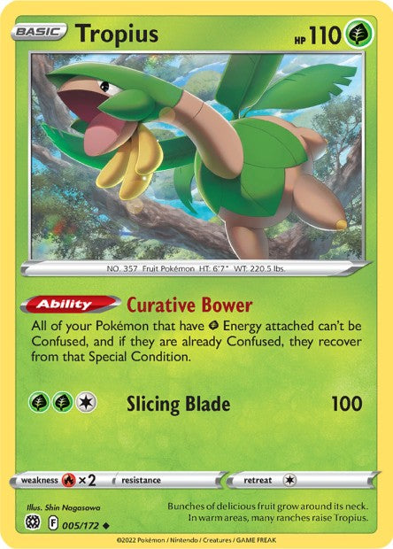 Sword & Shield - Brilliant Stars - Tropius - 005/198