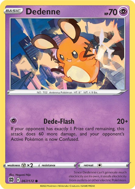 Sword & Shield - Brilliant Stars - Dedenne - 067/198