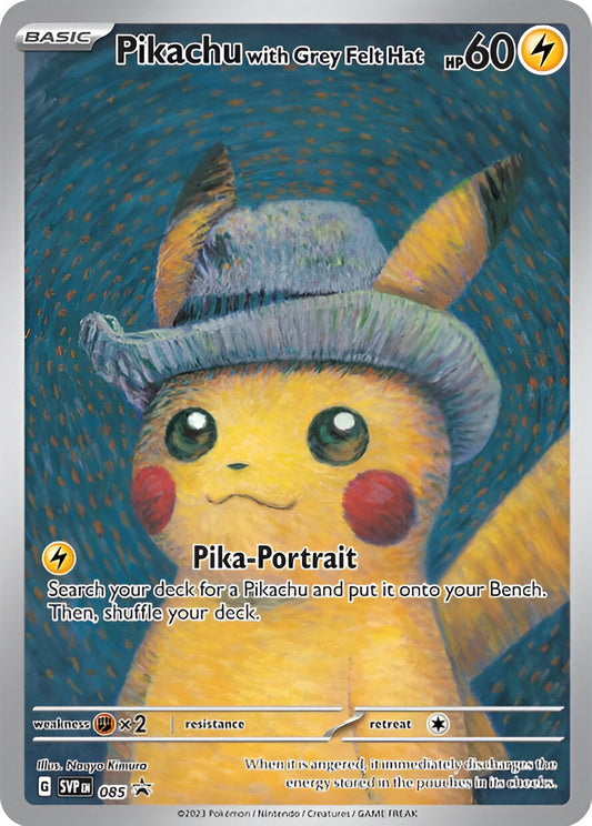 Scarlet & Violet - SVP - Promos - Scarlet & Violet - Pikachuwith Grey Felt Hat - 85