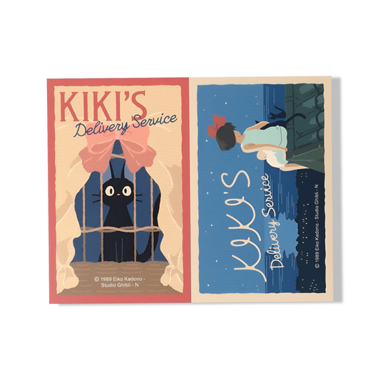 Stickers Rétro - Kiki & Jiji - Kiki la Petite Sorcière