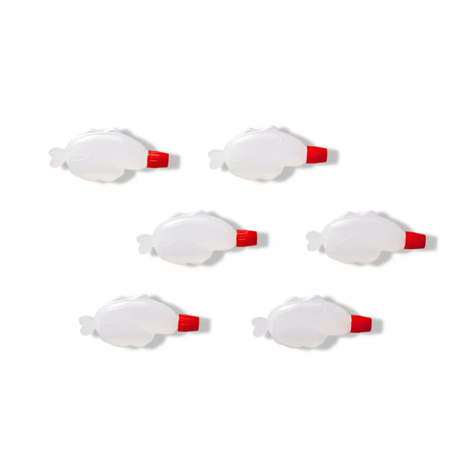 Set de 6 Petites Bouteilles de Sauce Soja - “Dai Sushi! Sharitazu” Omikuji