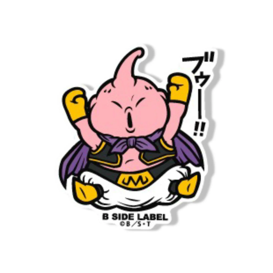 Sticker - B-side - Majin Buu - Dragon Ball Z B-Side Label