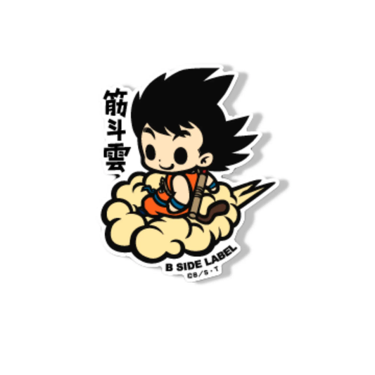 Sticker - B-side - Son Goku - Dragon Ball B-Side Label
