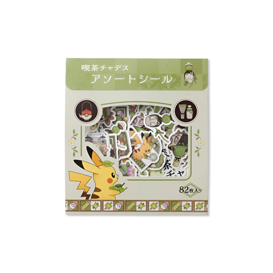 Stickers - Pokémon Café Poltchageist - Lot de 82 Omikuji