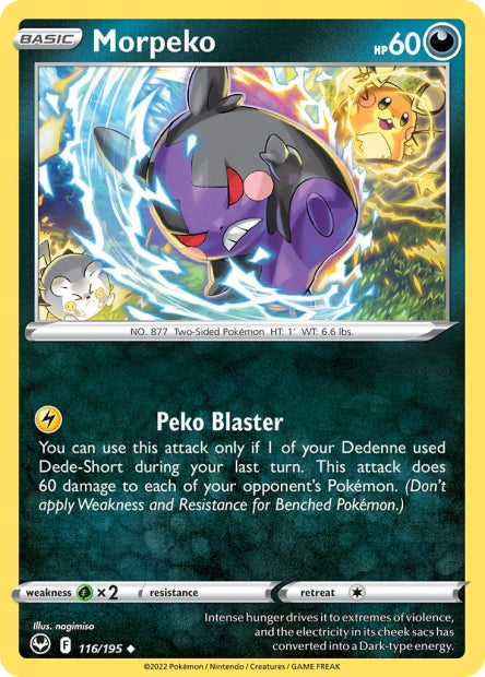 Sword & Shield - Silver Tempest - Morpeko - 116/195