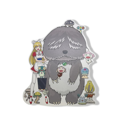 Takashi Murakami - Carte Postale mememe family Takashi Murakami