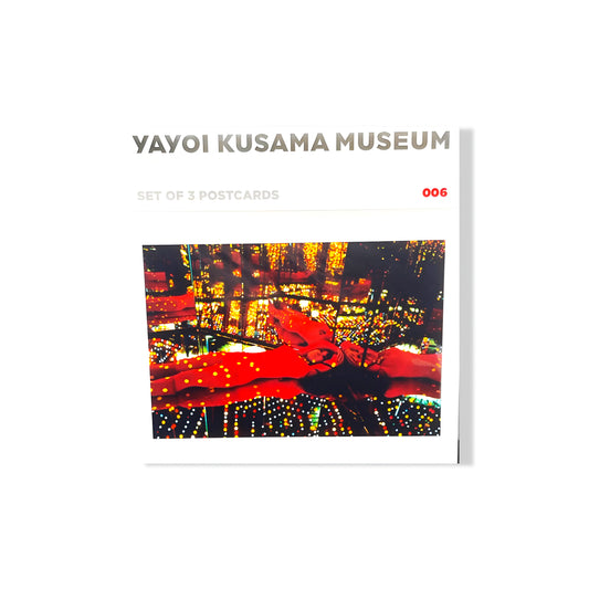 Yayoi Kusama - Lot de 3 cartes postales Yayoi Kusama