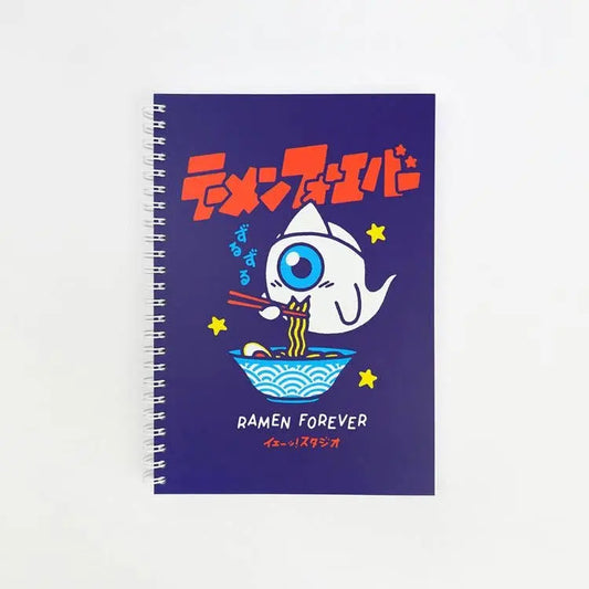 Yeaaah! Studio - Carnet de notes à spirales "Ramen Forever" (150 pages) - Omikuji