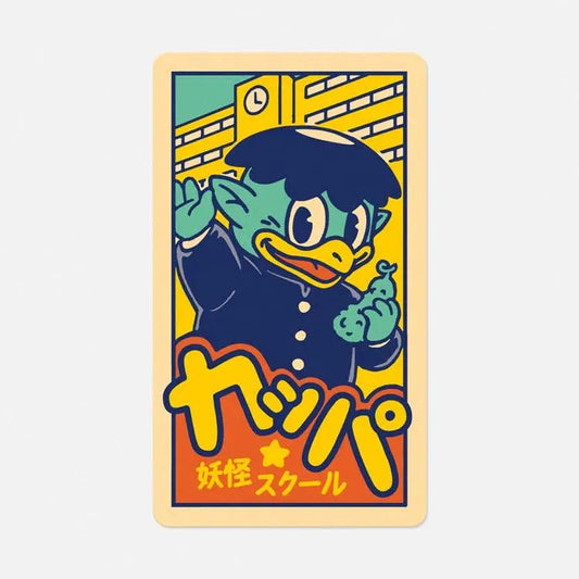 Yeaaah! Studio - Sticker vinyle "Kappa Menko" - Omikuji