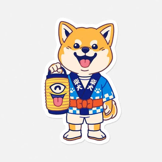 Yeaaah! Studio - Sticker vinyle "Mimi - Chôchin" - Omikuji