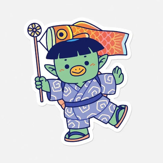 Yeaaah! Studio - Sticker vinyle "Pickles - Koinobori" - Omikuji