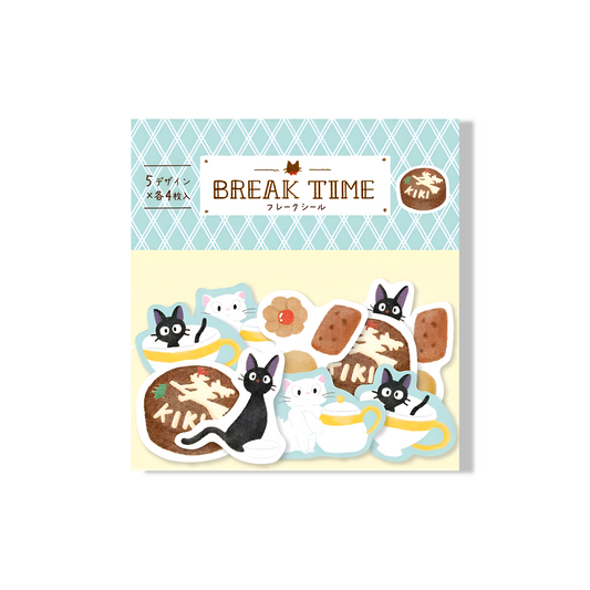 Set de Stickers - Break Time Cookies - Kiki la Petite Sorcière