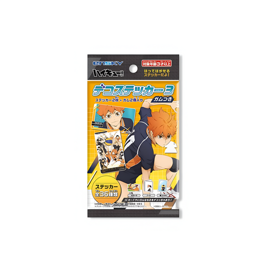 Chewing gum avec carte Haikyu!!