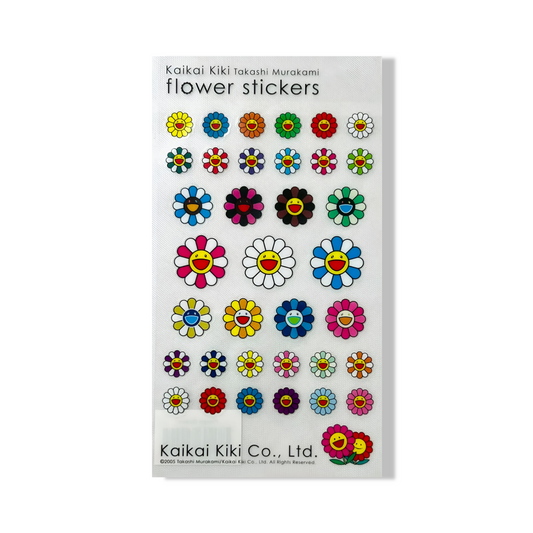 Takashi Murakami -  Planche d'autocollants  -  Flower